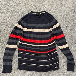 Lands’ End Striped Sweater